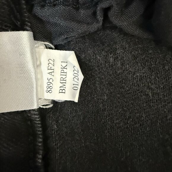 Aeropostale Size 10 High Rise Distressed Stretch Straight Mom Jeans Boho Grunge - Picture 10 of 14